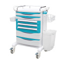 Hospital Steel ABS Convenient Medicine Trolley